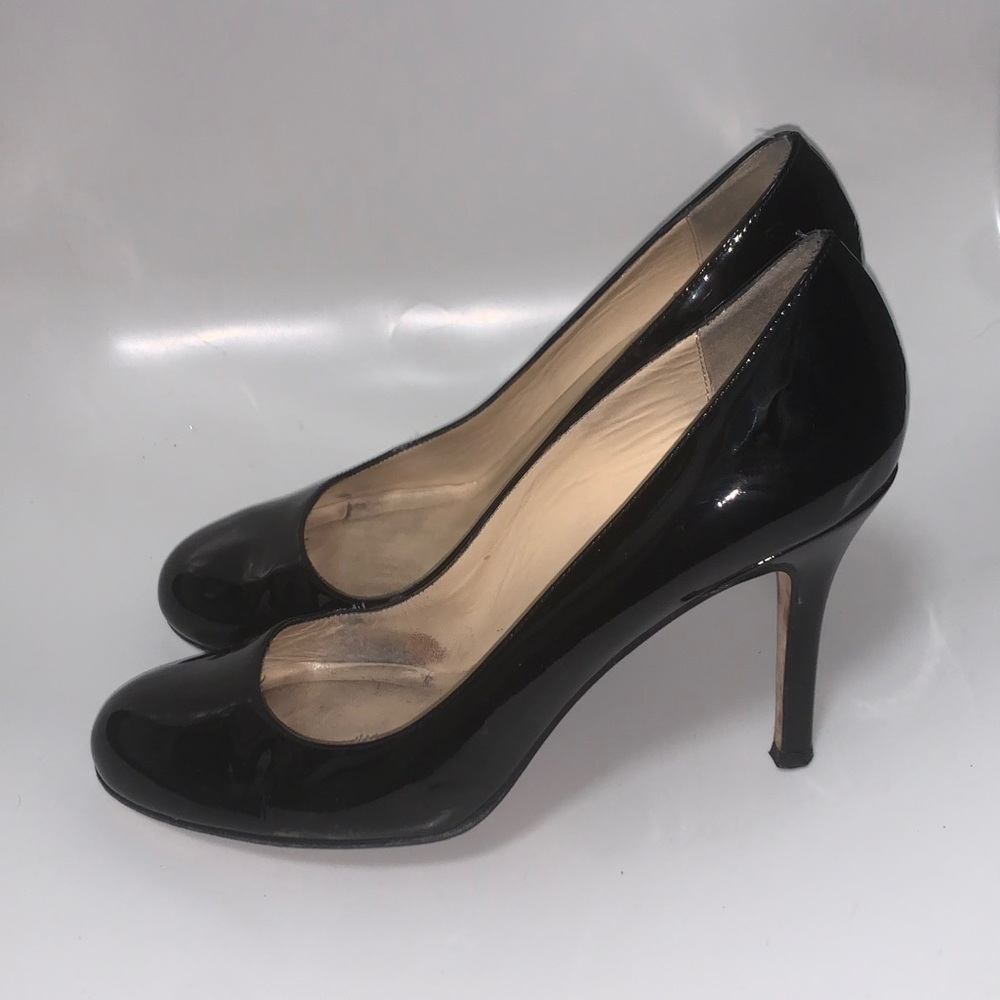 Kate Spade Black Patent Leather Pumps Size 9